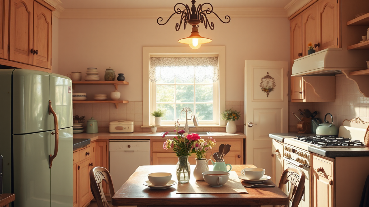 How to Incorporate Different Elements into Your Vintage Kitchen Kitchen
