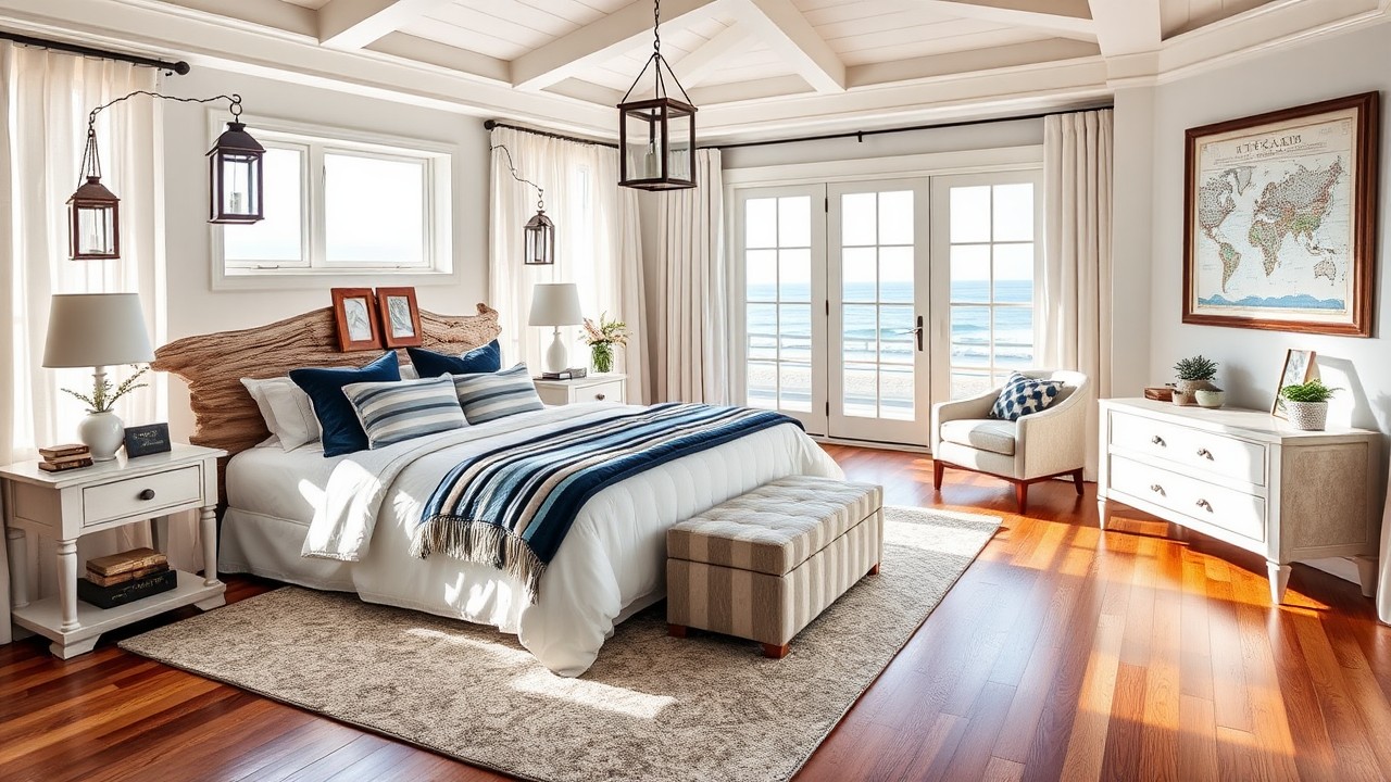 Luxury Nautical Bedroom Inspirations