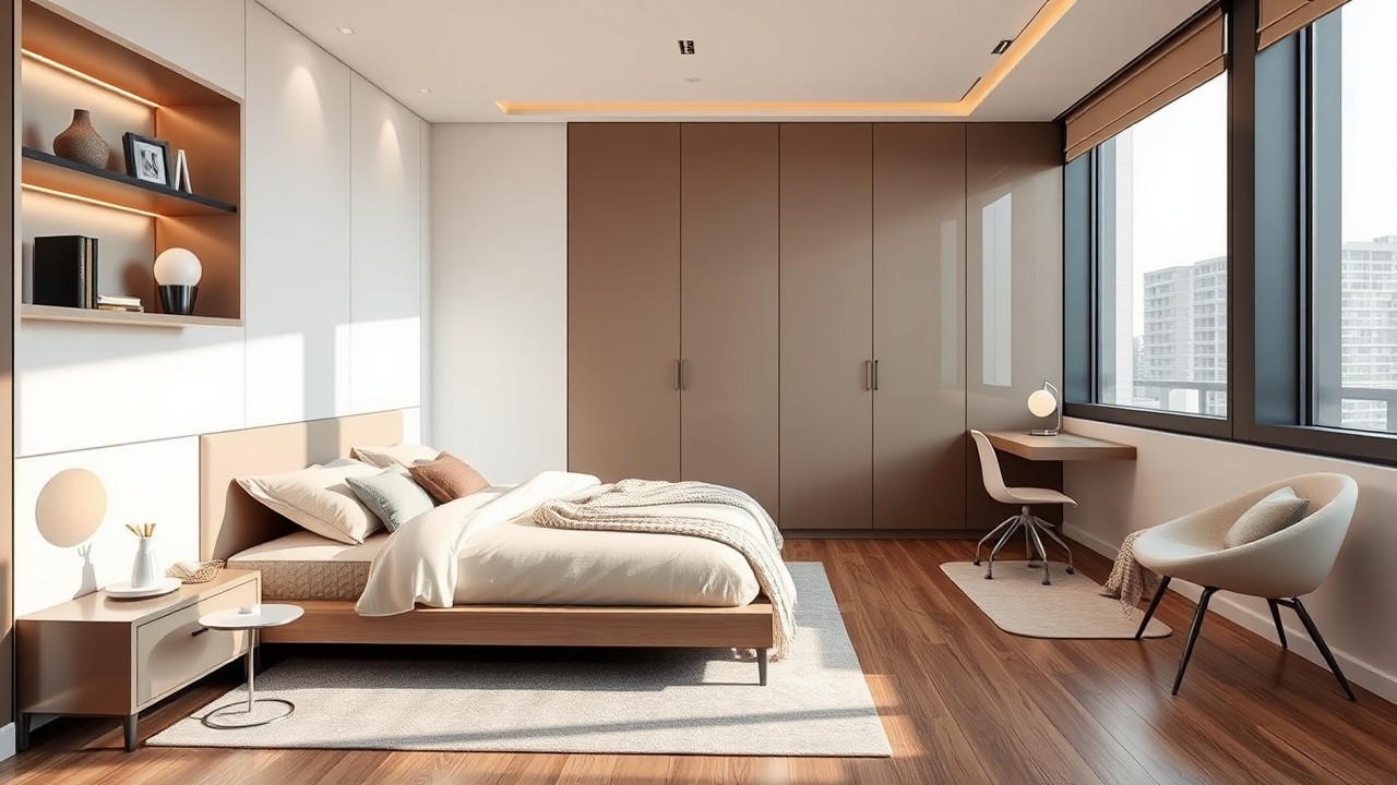 Modern Studio Bedroom Inspirations