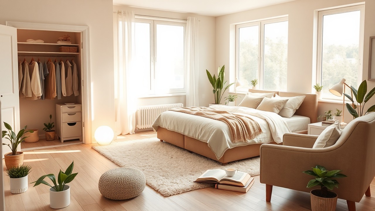 Studio Bedroom Setup Ideas for a Relaxing Retreat