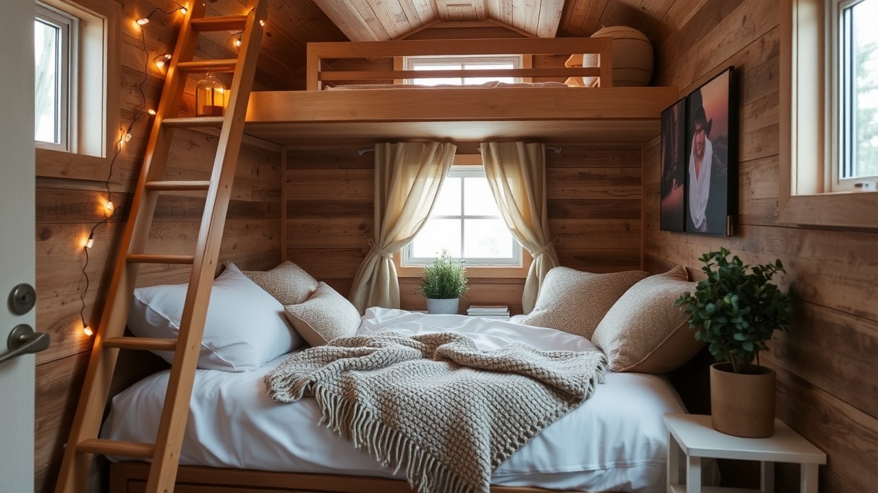 Tiny House Bedroom Design Inspirations