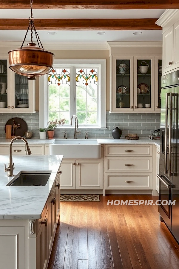 Antique Charm with Modern Sophistication Kitchen Antique Charm with Modern Sophistication Kitchen
