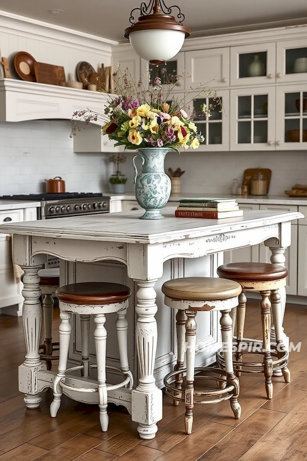 Antique Kitchen Island Brings Vintage Charm Antique Kitchen Island Brings Vintage Charm