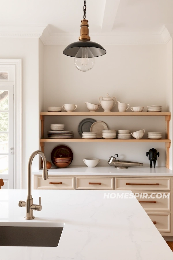 Antique Meets Modern in Studio Kitchen Decor Antique Meets Modern in Studio Kitchen Decor