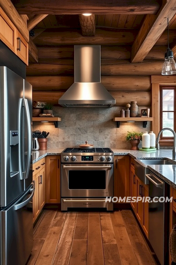 Balancing Modern and Rustic Kitchen Elements Balancing Modern and Rustic Kitchen Elements