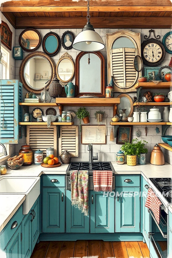 Blending Eras and Styles in Boho Kitchen Blending Eras and Styles in Boho Kitchen