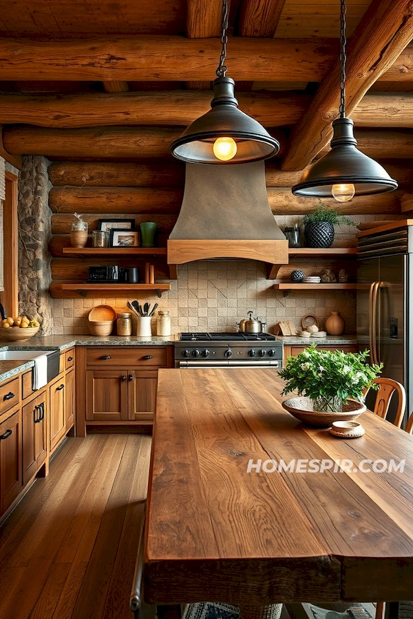 Blending Natural Materials in Kitchen Design Blending Natural Materials in Kitchen Design