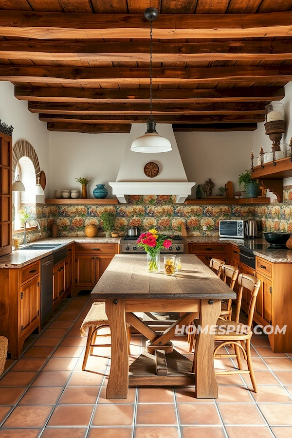 Boho Kitchen with Farmhouse Charm Boho Kitchen with Farmhouse Charm