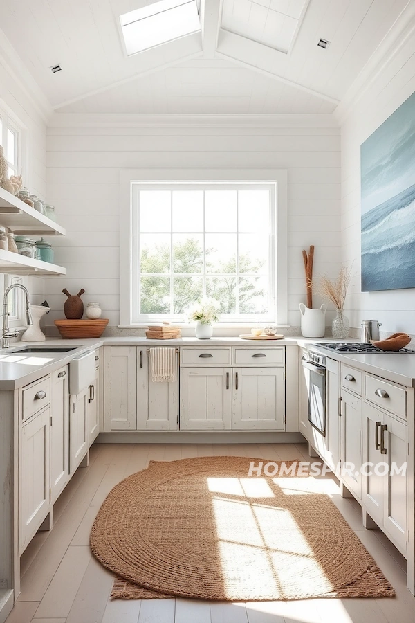 Bright Coastal Kitchen with Natural Charm Bright Coastal Kitchen with Natural Charm
