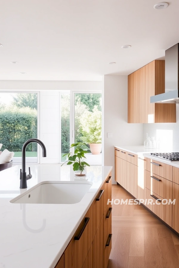 Bright Marble Kitchen Design Bright Marble Kitchen Design