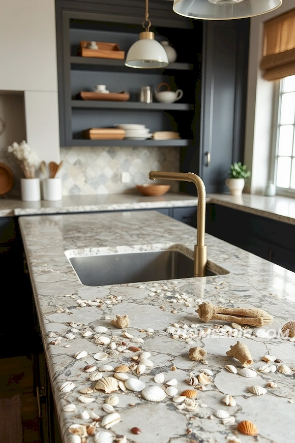 Capture of Coastal Treasures in Counter Design Capture of Coastal Treasures in Counter Design