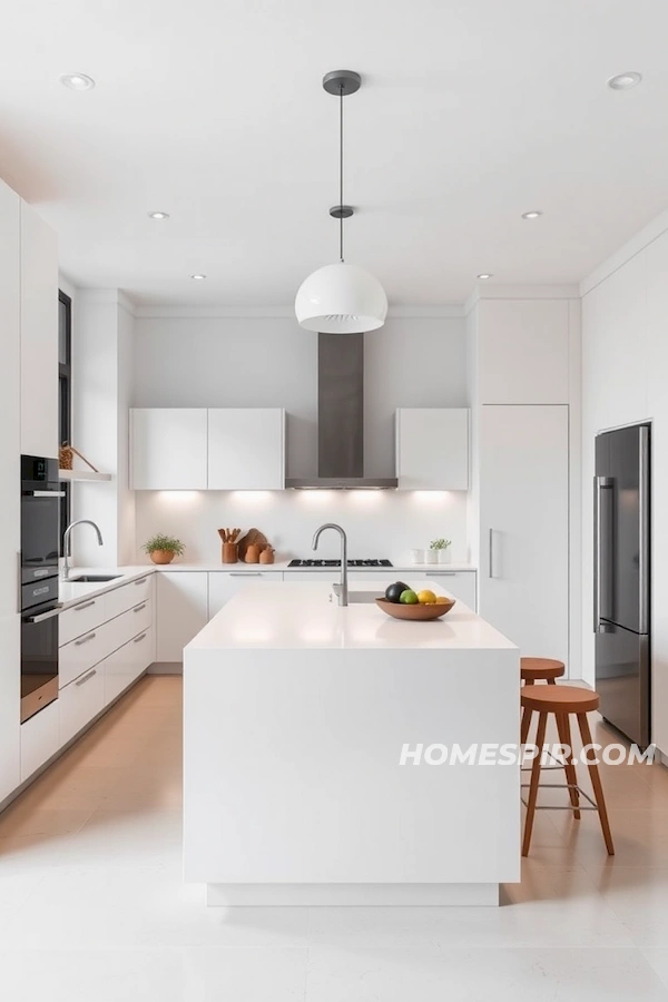 Clean Lines in Minimalist Kitchen Style Clean Lines in Minimalist Kitchen Style