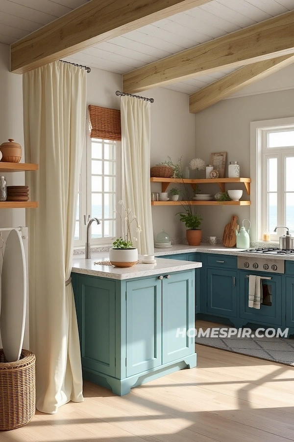 Coastal Palette with Ocean Inspired Kitchen Hues Coastal Palette with Ocean Inspired Kitchen Hues