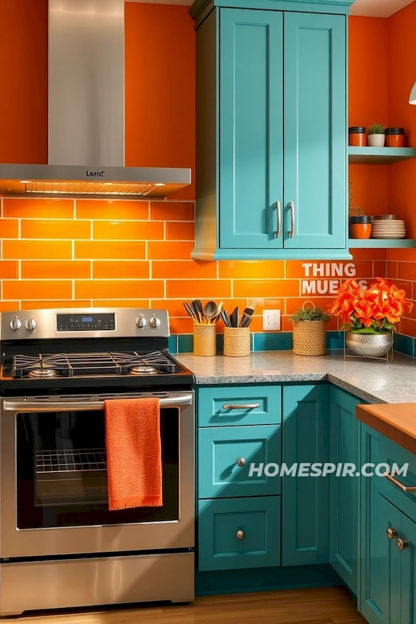 Colorful Backsplash Mid Century Experience Colorful Backsplash Mid Century Experience