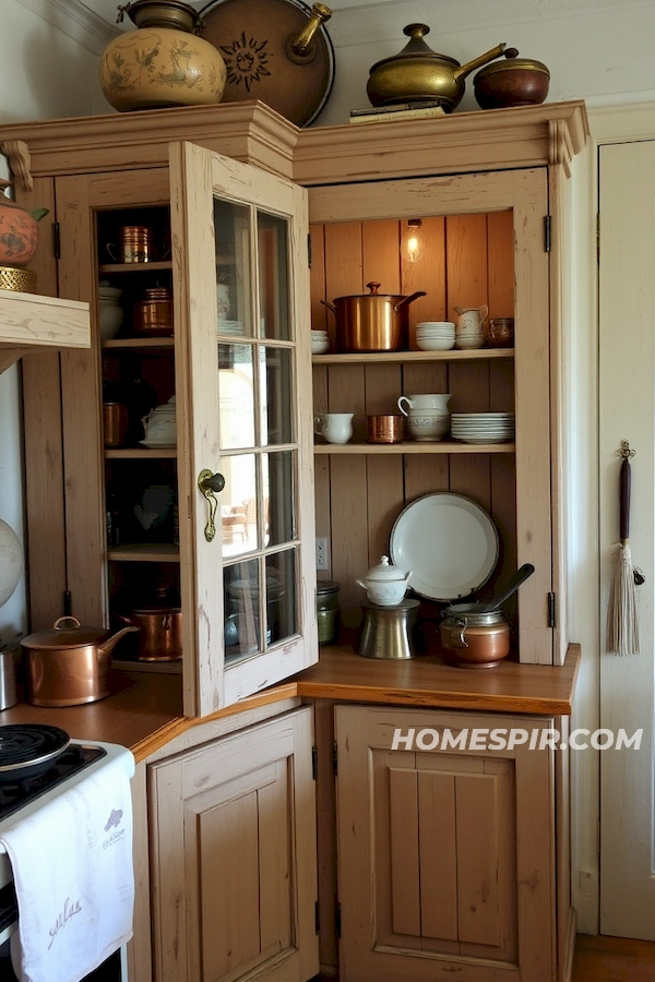 Cozy Corner with Antique Kitchen Accessories Cozy Corner with Antique Kitchen Accessories
