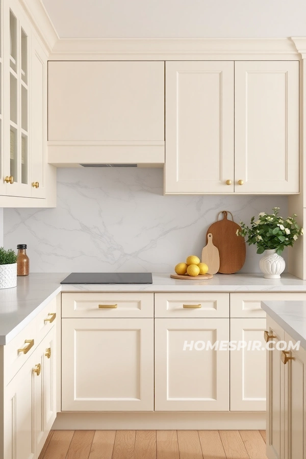 Cream Cabinets with Antique Brass Handle Luxury Cream Cabinets with Antique Brass Handle Luxury