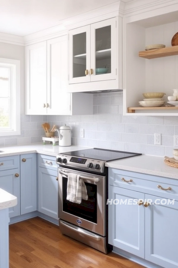 Crisp Meets Soothing Kitchen Design Crisp Meets Soothing Kitchen Design