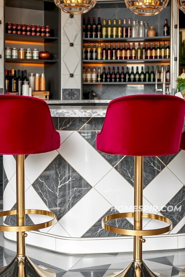 Crisscross Pattern Bar Elegance Crisscross Pattern Bar Elegance