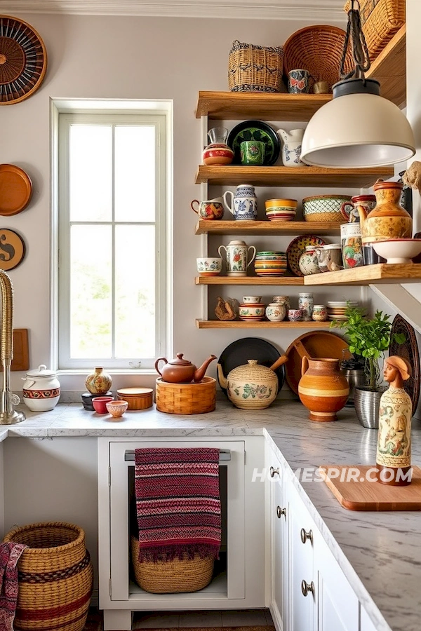 Cultural Relics on Open Kitchen Shelves Cultural Relics on Open Kitchen Shelves