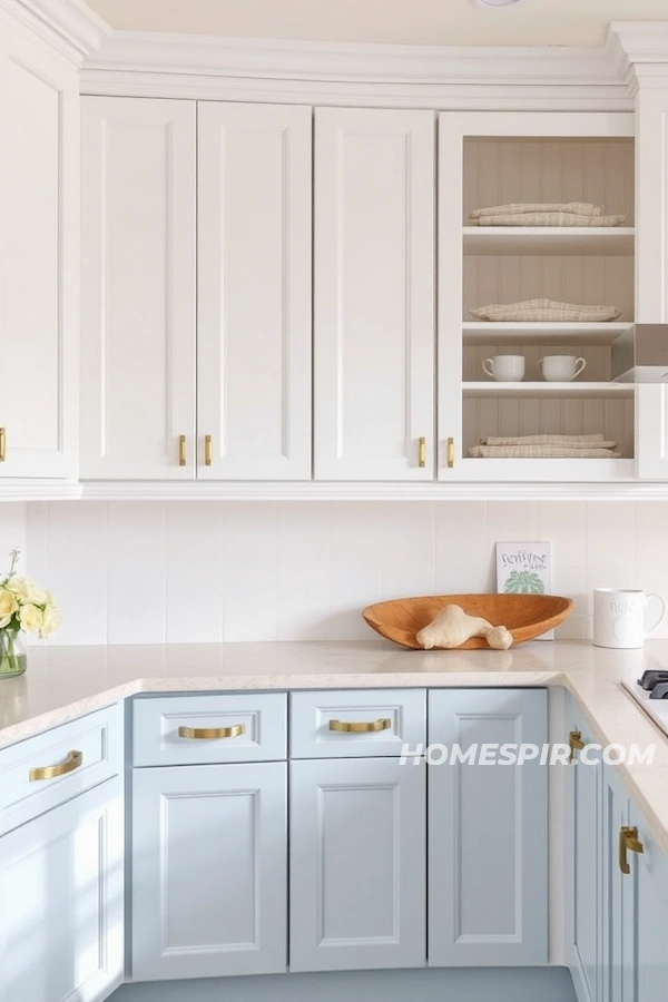 Driftwood Accents in Coastal Kitchen Driftwood Accents in Coastal Kitchen