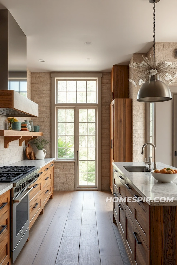 Earthy and Luxurious Kitchen Materials Earthy and Luxurious Kitchen Materials