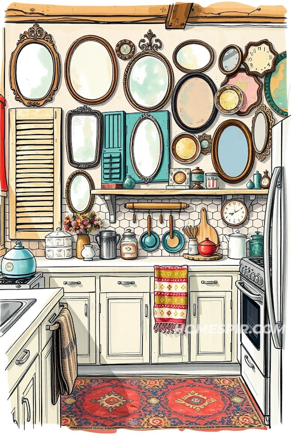 Eclectic Backdrop of Vintage Kitchen Finds Eclectic Backdrop of Vintage Kitchen Finds