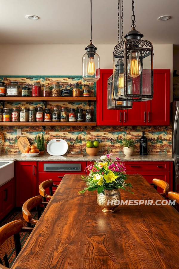 Eclectic Global Bazaar Inspired Kitchen Eclectic Global Bazaar Inspired Kitchen