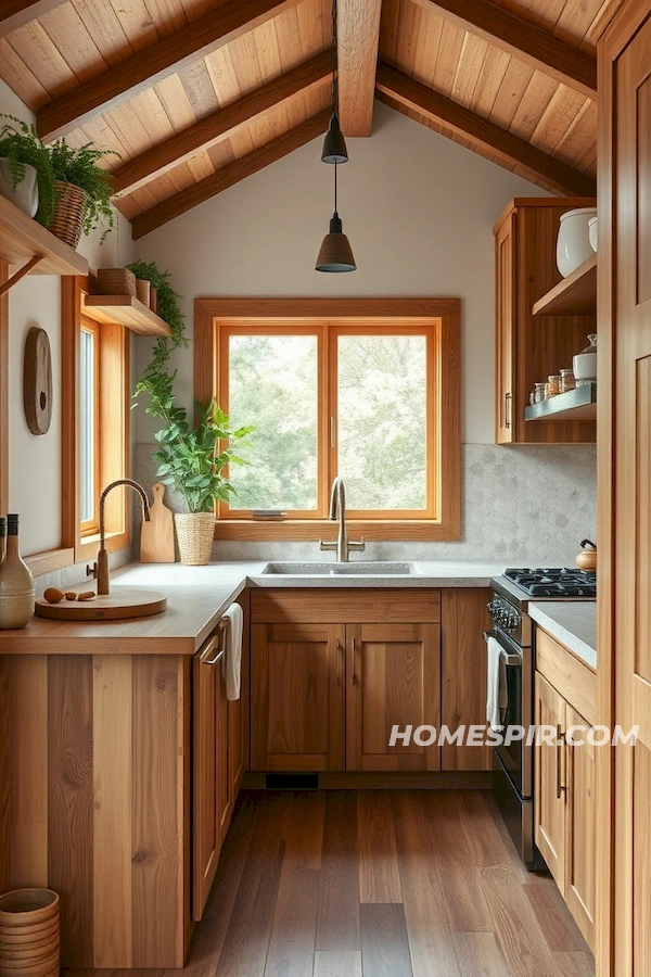 Eco-Friendly Tiny Kitchen Design Eco-Friendly Tiny Kitchen Design