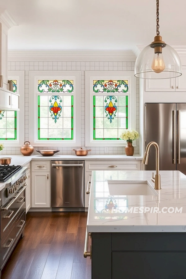 Elegant Antique Meets Modern Kitchen Elegant Antique Meets Modern Kitchen
