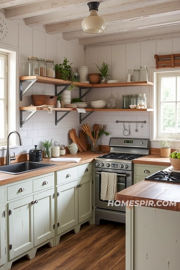Energy-saving Appliances in Charming Shabby Chic Style Energy-saving Appliances in Charming Shabby Chic Style