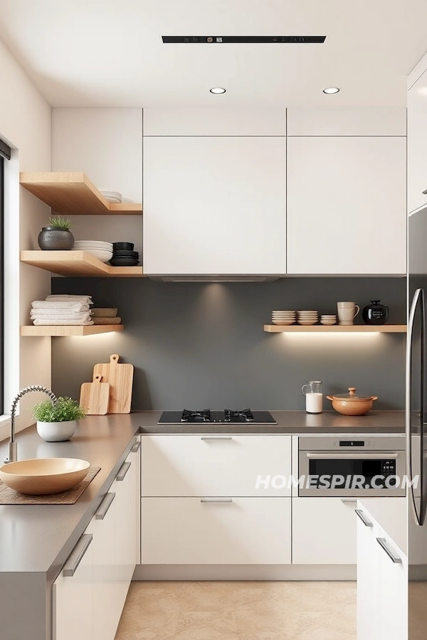 Floating Shelves for Japanese Kitchen Efficiency Floating Shelves for Japanese Kitchen Efficiency