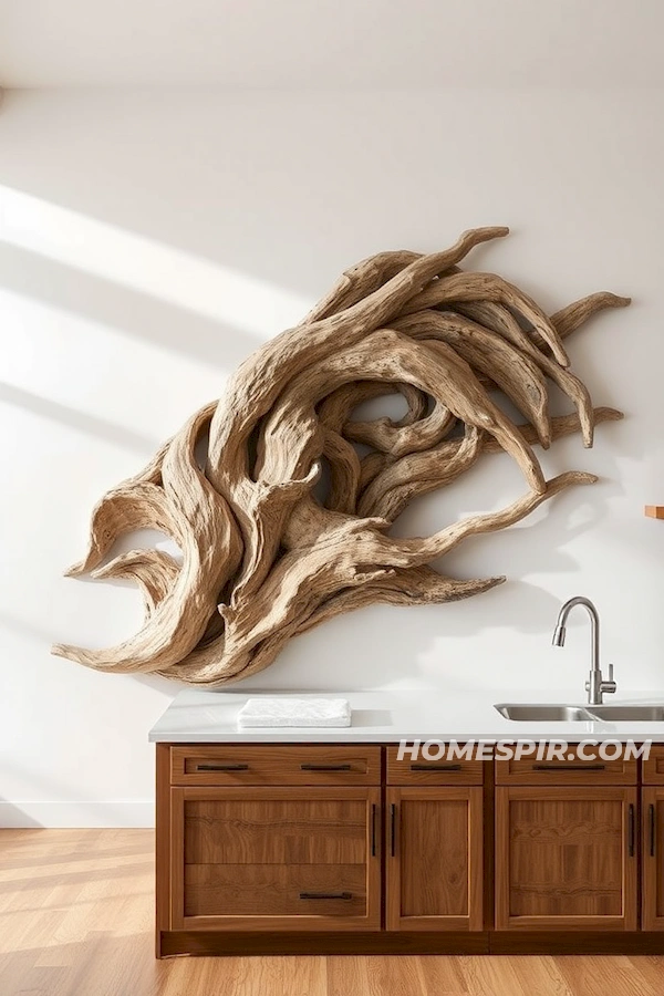 Focal Point Kitchen Art from Driftwood Focal Point Kitchen Art from Driftwood