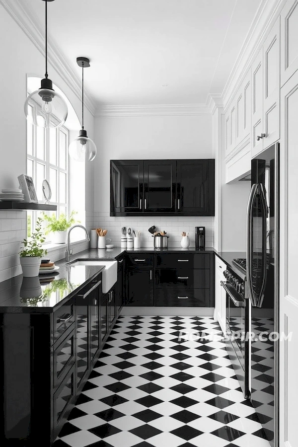 French Chic with Black and White Modern Design French Chic with Black and White Modern Design