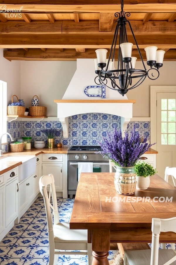 French Country Inspired Shabby Chic Kitchen French Country Inspired Shabby Chic Kitchen