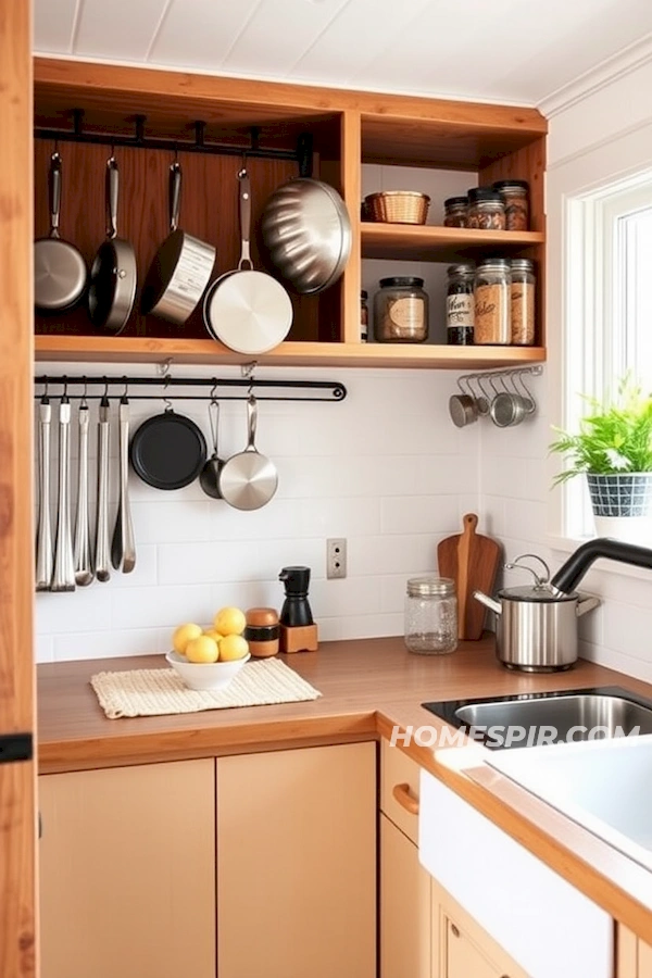 Functional Tiny Kitchen Organization Functional Tiny Kitchen Organization