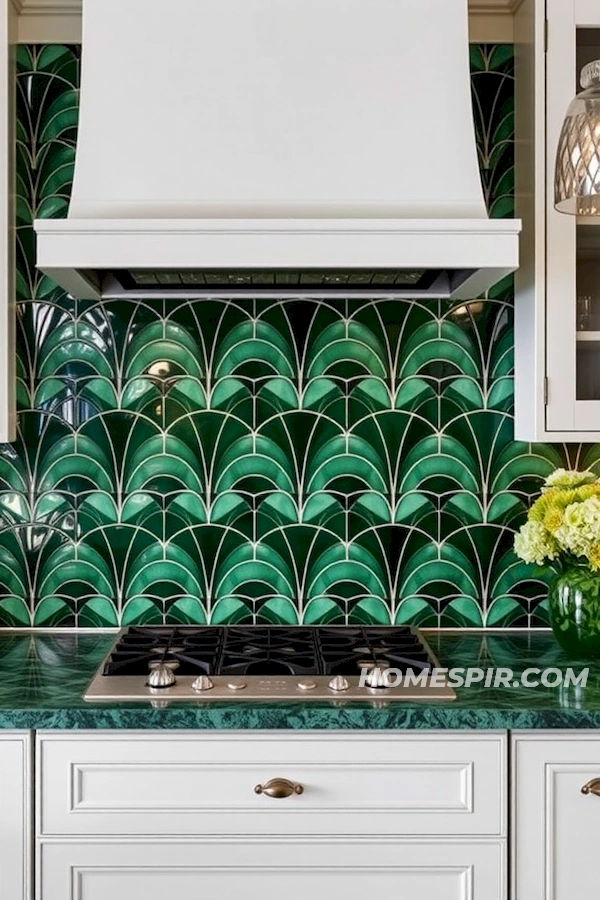 Gleaming Fan Pattern Tiles Gleaming Fan Pattern Tiles