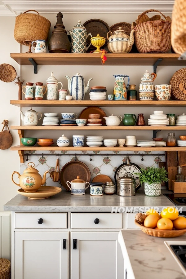 Global Journey Through Boho Relics in Kitchen Global Journey Through Boho Relics in Kitchen