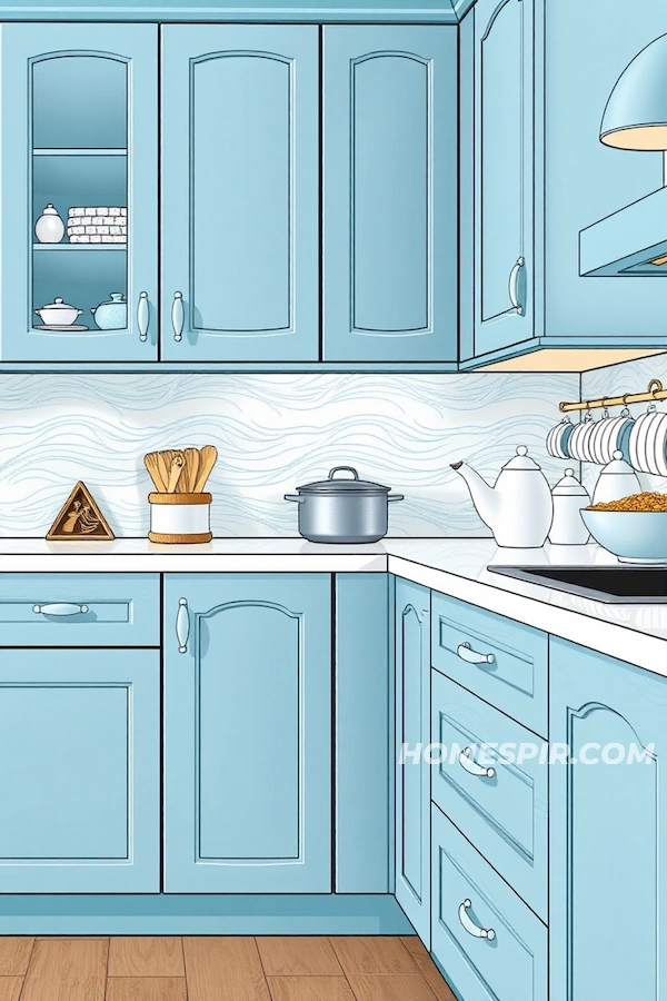 Glossy Wave Finish Cabinetry Design Glossy Wave Finish Cabinetry Design