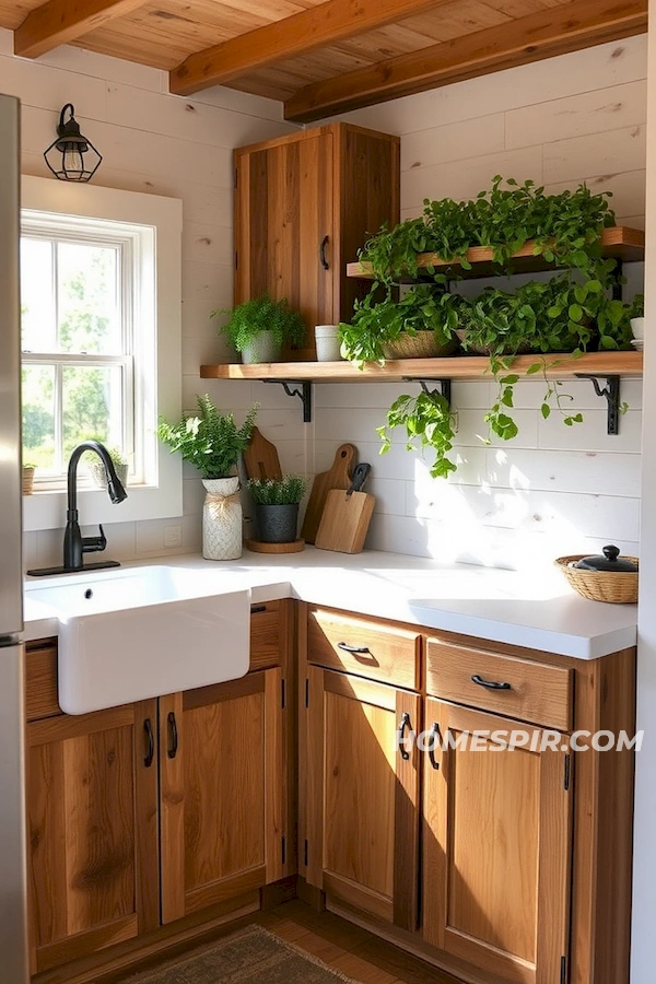 Green Design in a Tiny Kitchen Space Green Design in a Tiny Kitchen Space