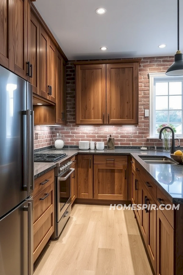 Handcrafted Cabinets with Modern Elements Handcrafted Cabinets with Modern Elements