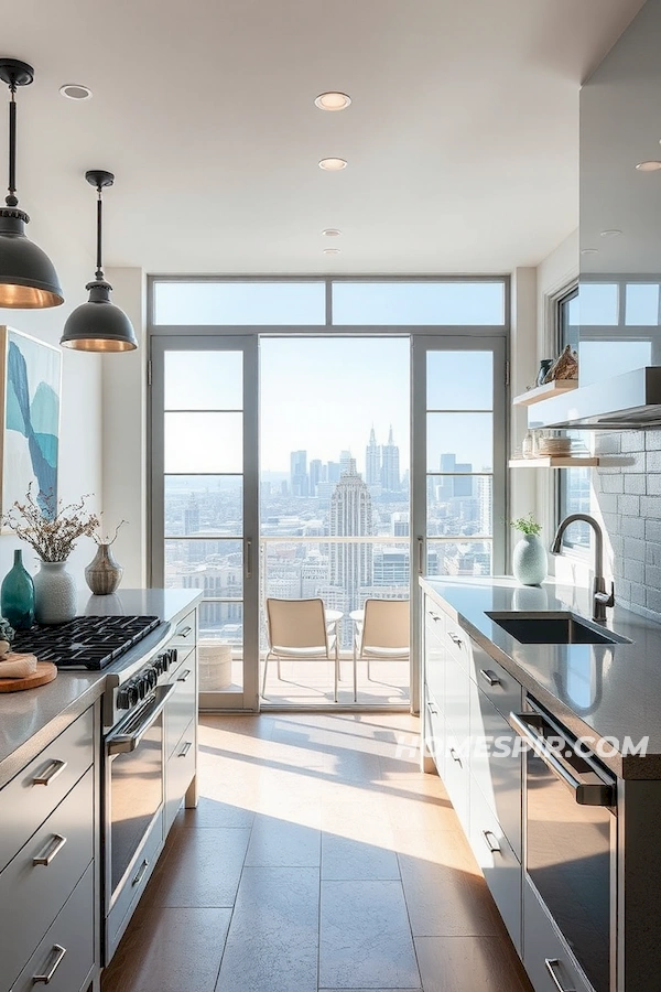 Harmony of Coastal and Urban Kitchen Harmony of Coastal and Urban Kitchen