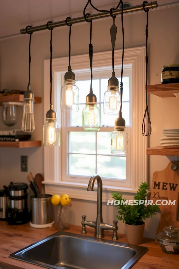 Illuminate Tiny Kitchen with Creativity Illuminate Tiny Kitchen with Creativity