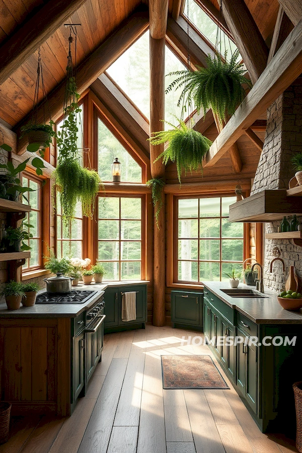 Incorporating Green and Brown in Kitchen Decor Incorporating Green and Brown in Kitchen Decor