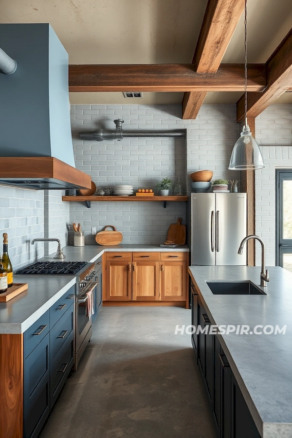 Industrial Metal with Natural Sand Hues Industrial Metal with Natural Sand Hues