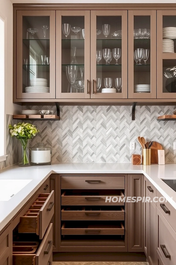 Innovative Storage Solutions in a Studio Kitchen Innovative Storage Solutions in a Studio Kitchen