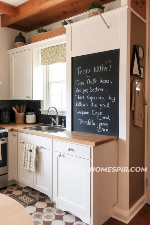 Interactive Chalkboard Ideas for Tiny House Interactive Chalkboard Ideas for Tiny House