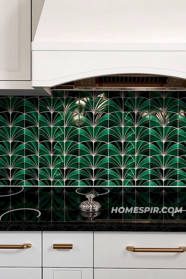 Intricate Geometric Kitchen Backsplash Intricate Geometric Kitchen Backsplash