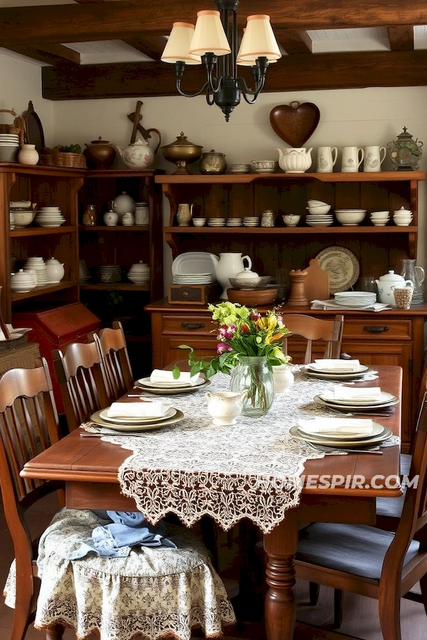 Inviting Country Meal Vignette Inviting Country Meal Vignette