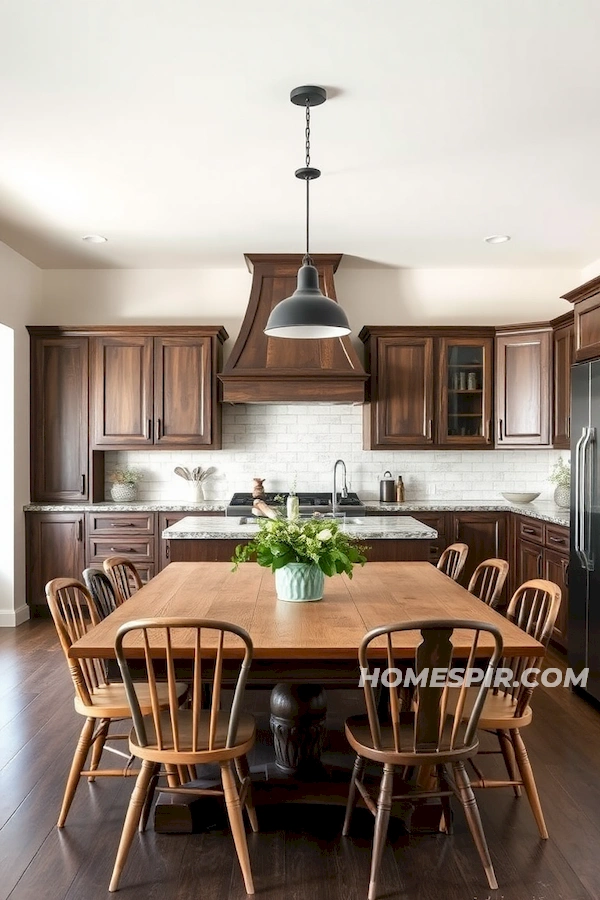 Inviting Vintage Kitchen with Rustic Elegance Inviting Vintage Kitchen with Rustic Elegance