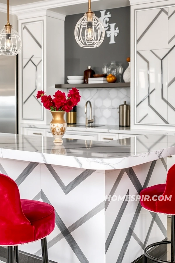 Luxurious Art Deco Bar Counter Luxurious Art Deco Bar Counter
